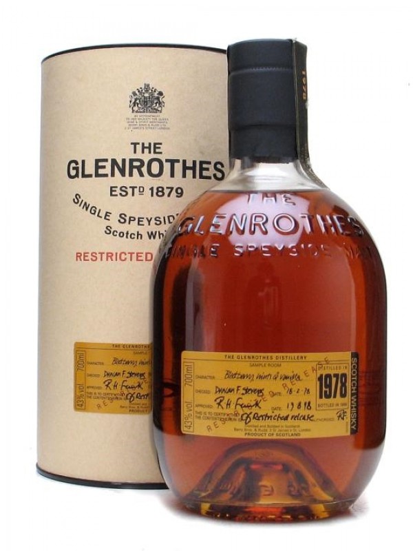 Glenrothes 1978 Bottled 1999 | スペイサイド スコッチ ウイスキー: Whisky Marketplace 日本版