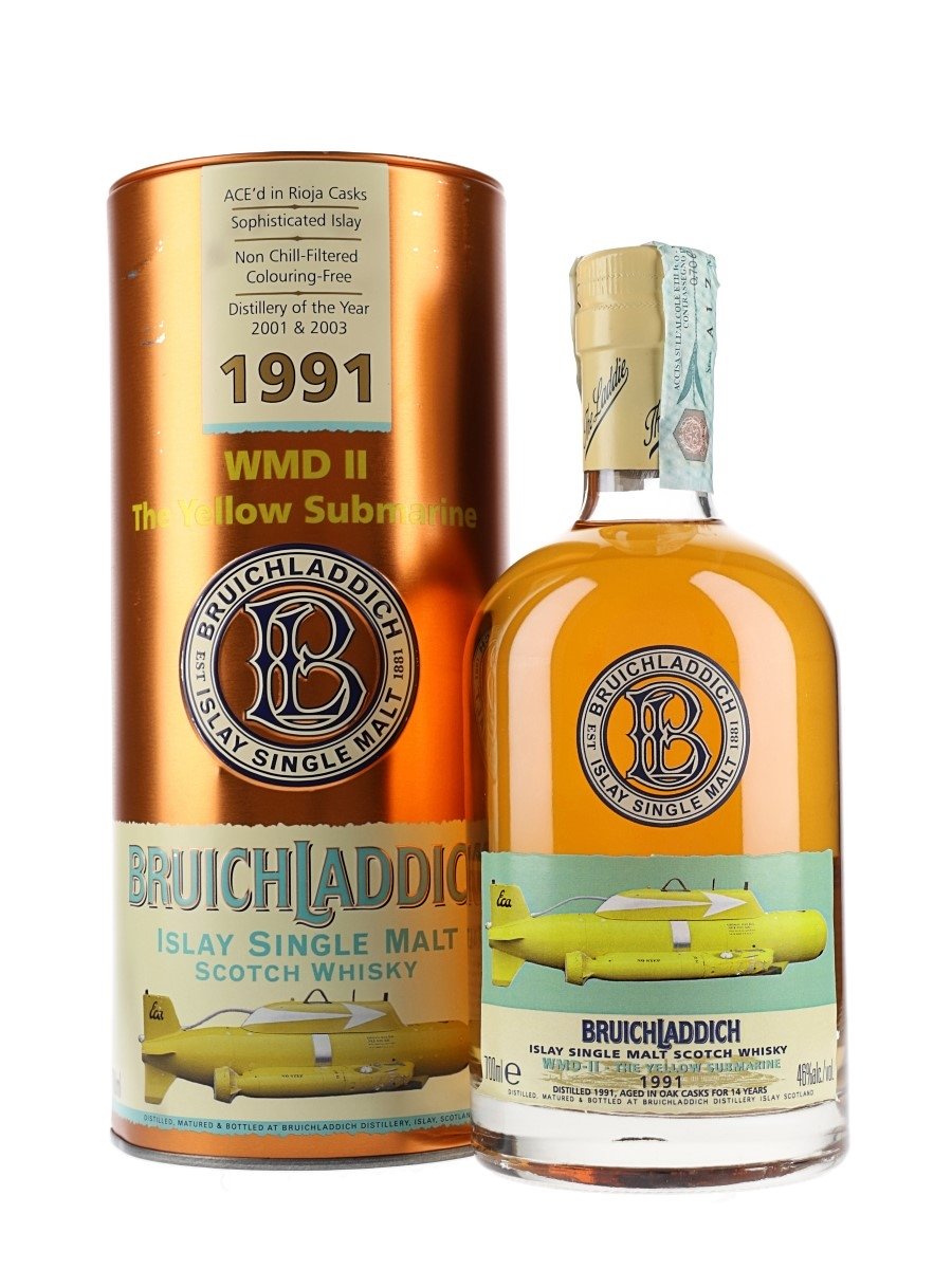 Bruichladdich 1991 14 年 WMDII Yellow Submarine : Whisky Marketplace 日本版