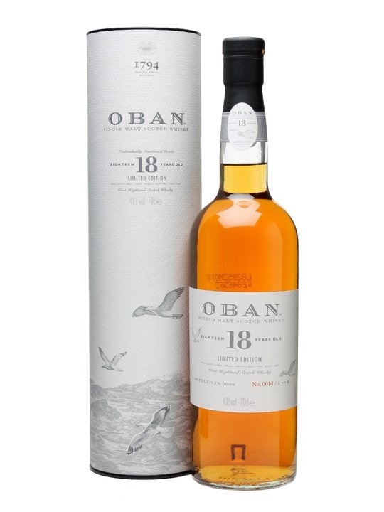 Oban 18 年 Limited Edition Bottled 2008 | ハイランド スコッチ ウイスキー: Whisky ...